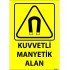 Kuvvetli Manyetik Alan Levhası 25x35 cm