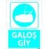 Galoş Giy Levhası 25x35 cm