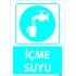 İçme Suyu Levhası 25x35 cm