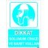 Dikkat Solunum Cihazı Ve Baret Kullan Levhası 25x35 cm