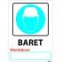 Baret Levhası 25x35 cm