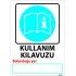 Kullanım Kılavuzu Levhası 25x35 cm