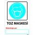 Toz Maskesi Levhası 25x35 cm