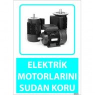 Elektrik Motorlarını Sudan Koru Levhası 25x35 cm
