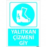 Yalıtkan Çizmeni Giy Levhası 25x35 cm