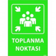 Toplanma Odası Levhası 25x35 cm
