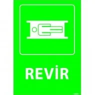 Revir Levhası 25x35 cm