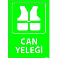 Can Yeleği Levhası 25x35 cm