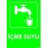 İçme Suyu Levhası 25x35 cm