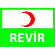 Revir Levhası 25x35 cm