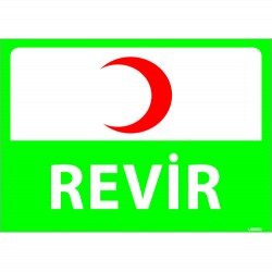 Revir Levhası 25x35 cm