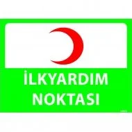İlkYardım Noktası Levhası 25x35 cm