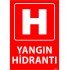 Yangın Hidrantı Levhası 25x35 cm