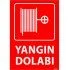 Yangın Dolabı Levhası 25x35 cm