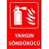 Yangın Söndürücü Levhası 25x35 cm