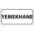 Yemekhane Levhası 12x24 cm