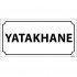 Yatakhane Levhası 12x24 cm
