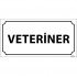 Veteriner Levhası 12x24 cm