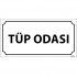 Tüp Odası Levhası 12x24 cm