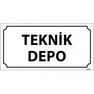Teknik Depo Levhası 12x24 cm