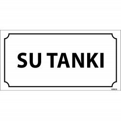 Su Tankı Levhası 12x24 cm