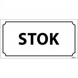 Stok Levhası 12x24 cm