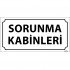 Soyunma Kabinleri Levhası 12x24 cm