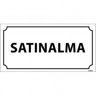 Satın Alma Levhası 12x24cm