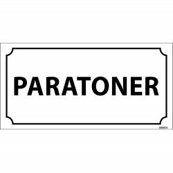 Paratoner Levhası 12x24 cm