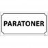 Paratoner Levhası 12x24 cm