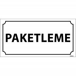 Paketleme Levhası 12x24 cm
