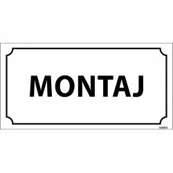 Montaj Levhası 12x24 cm