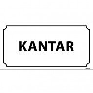 Kantar Levhası 12x24 cm