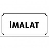İmalat Levhası 12x24 cm