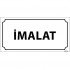 İmalat Levhası 12x24 cm