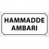 Hammadde Ambarı Levhası 12x24 cm