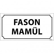Fason Mamül Levhası 12x24 cm