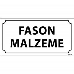 Fason Malzeme Levhası 12x24 cm