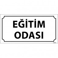 Eğitim Odası Levhası 12x24 cm