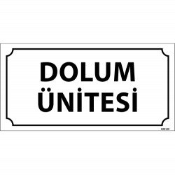 Dolum Ünitesi Levhası 12x24 cm