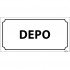 Depo Levhası 12x24 cm