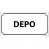 Depo Levhası 12x24 cm
