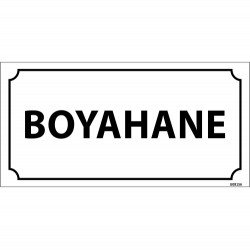 Boyahane Levhası 12x24 cm