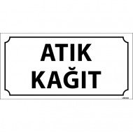 Atık Kağıt Levhası 12x24 cm