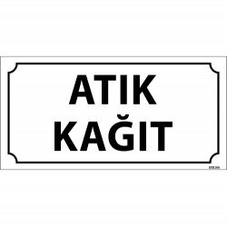 Atık Kağıt Levhası 12x24 cm