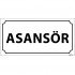 Asansör Levhası 12x24 cm