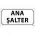 Ana Şalter Levhası 12x24 cm
