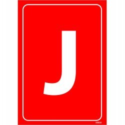J Levhası 25x35 cm