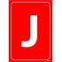 J Levhası 25x35 cm
