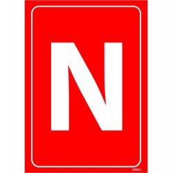 N Levhası 25x35 cm